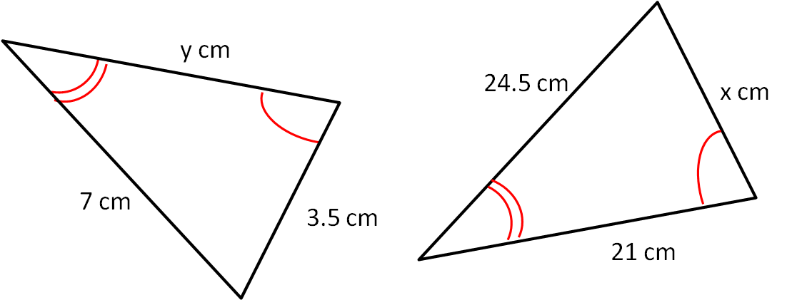 Similar Triangles - worksheet from - Times Tutorials