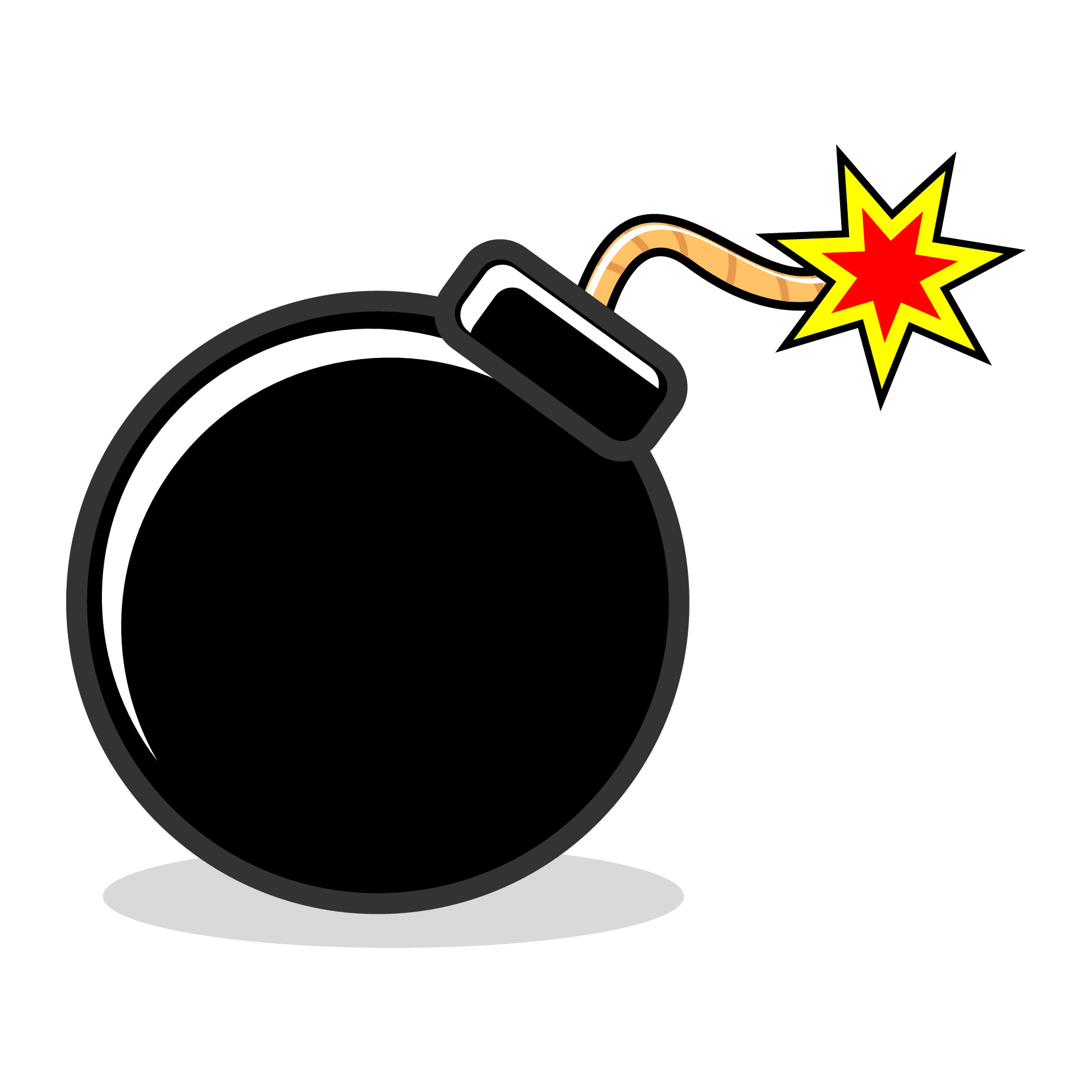 Cartoon Bomb | Free Vector Download