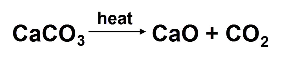 Thermal Decomposition Of Calcium Carbonate