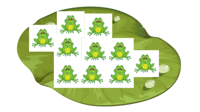 frogs on a lily pad
