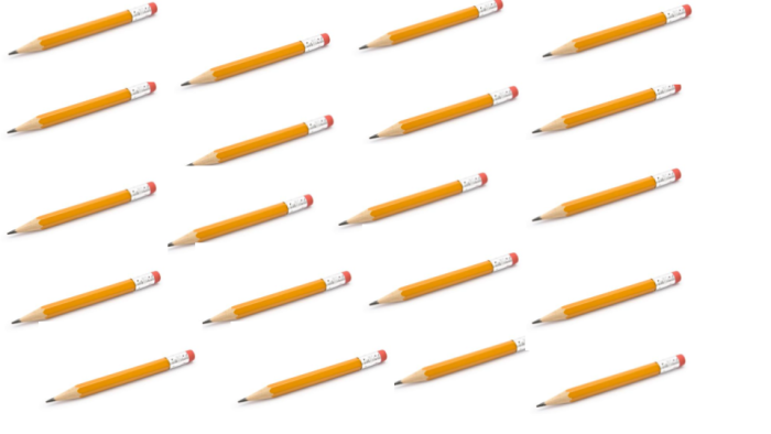 20 pencils