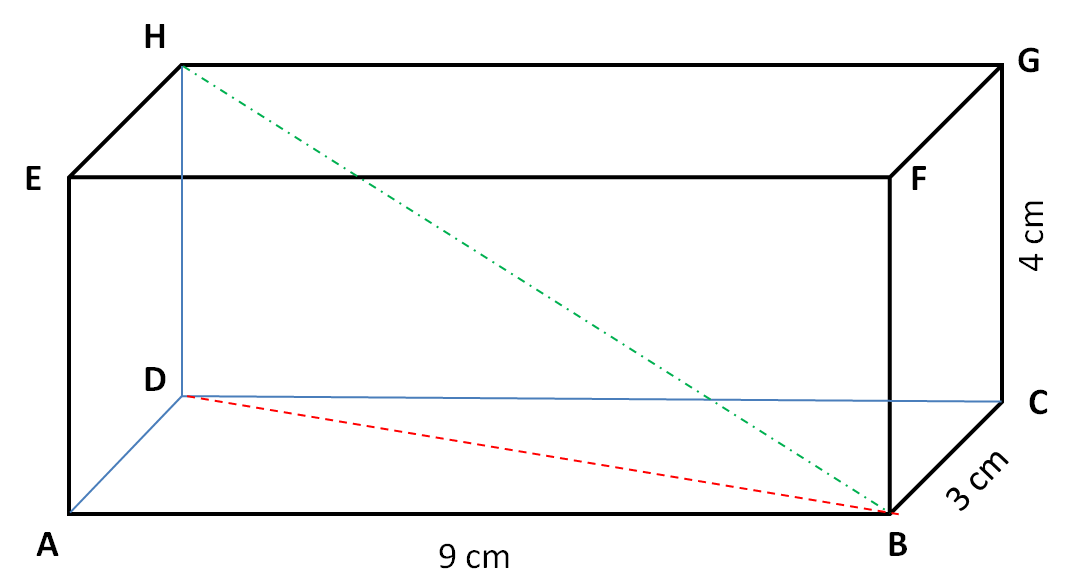 Pythagoras in 3D Solids Worksheet - EdPlace