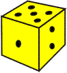 three dice