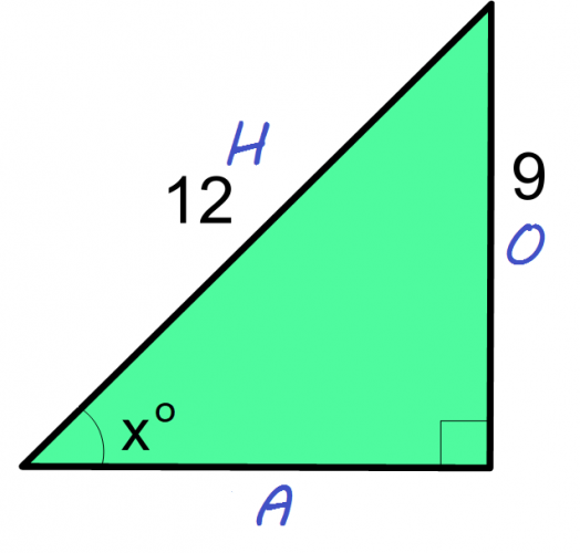 O=9, H=12