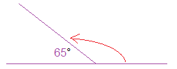 Find the missing angle on a straight line