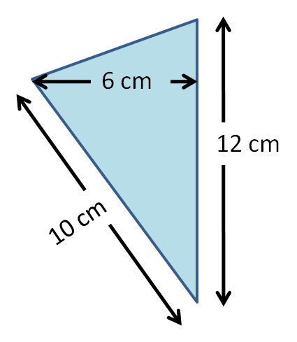 Area of triangle