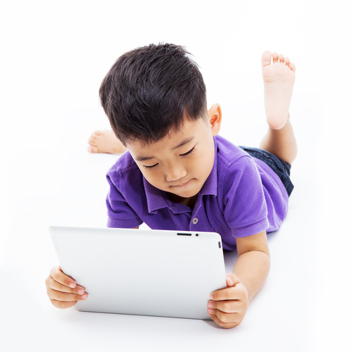 boy on computer