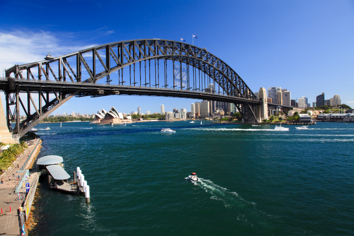 bridge over harbour