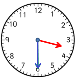 clock showing half past 3