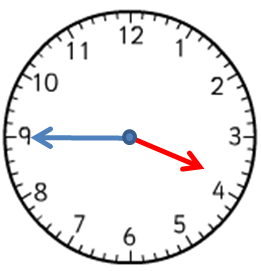 clock face 3:45