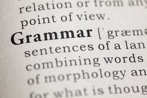 the word grammar