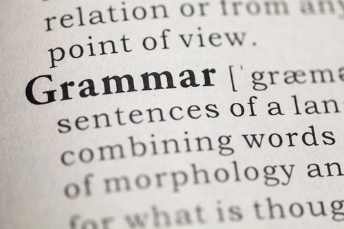 the word grammar