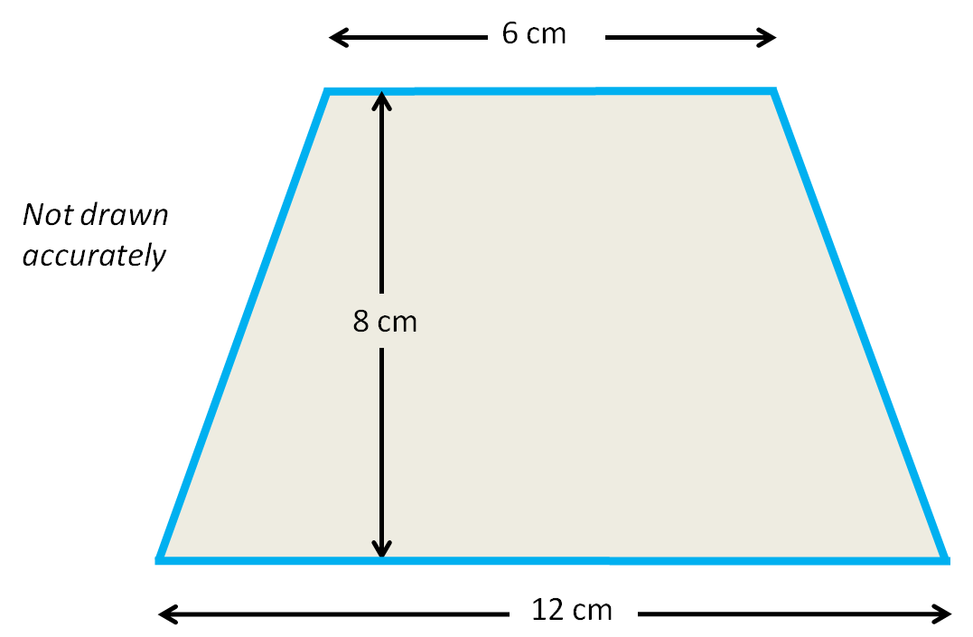 area of a trapezium