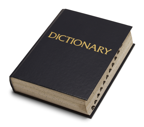 a dictionary