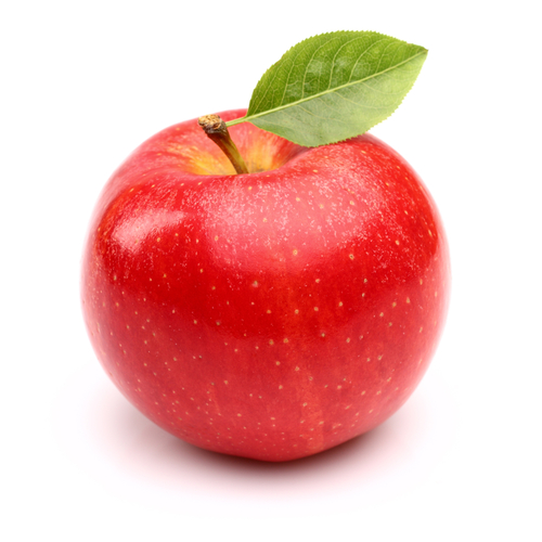 a red apple
