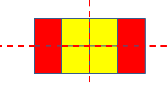 2 lines of reflective symmetry