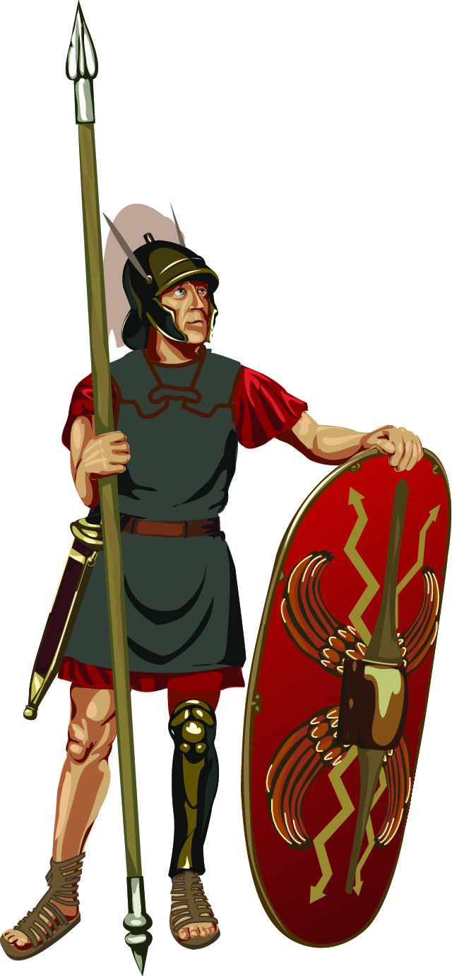 a Roman soldier