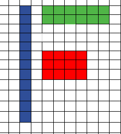 a different shape rectangles