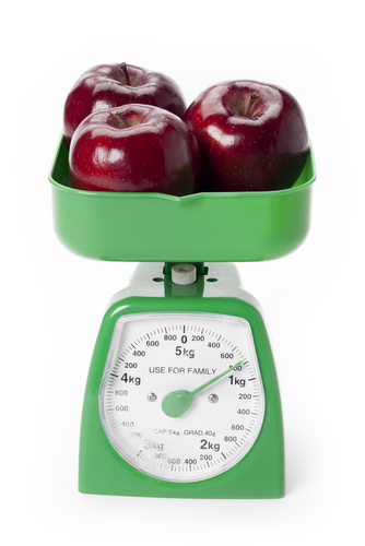 apples on some scales