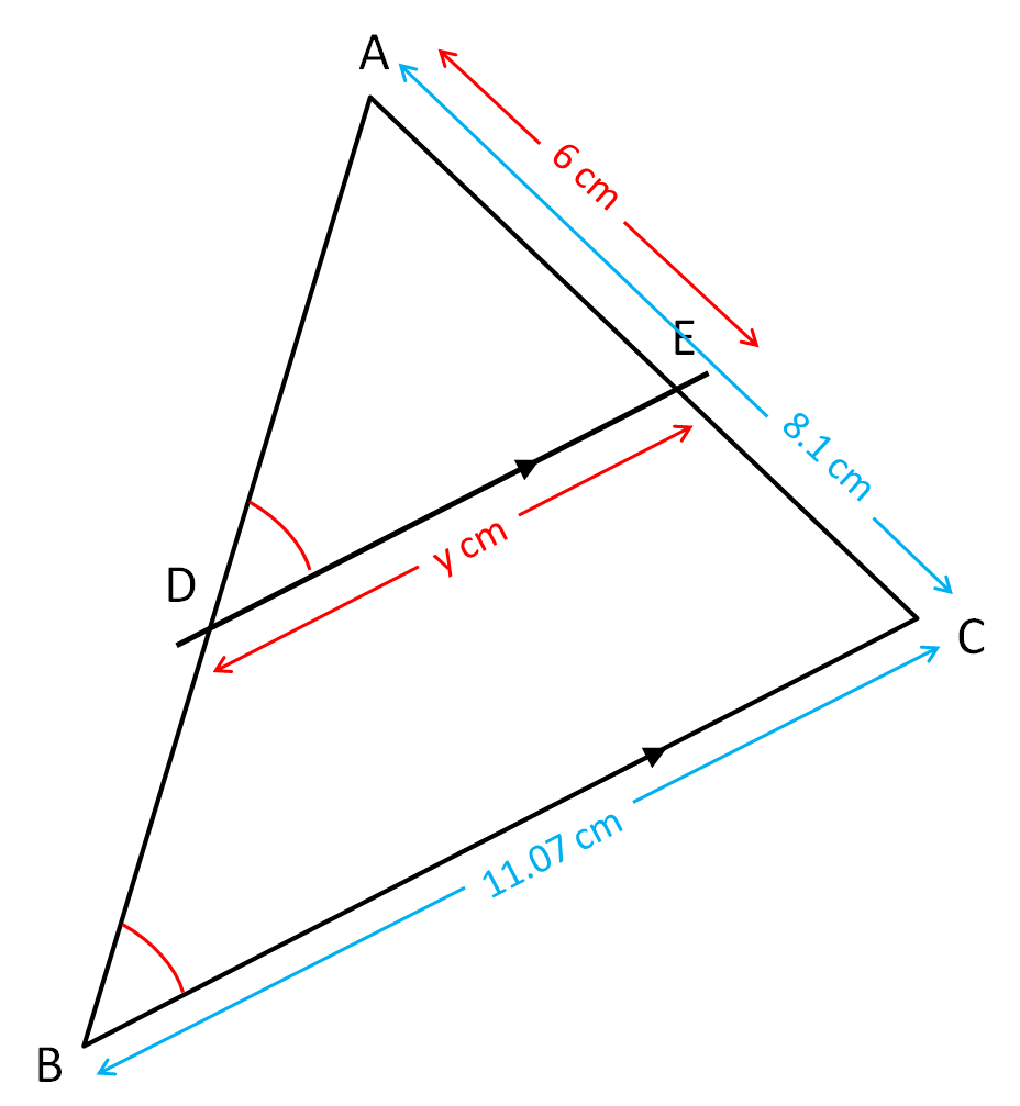 Worksheets Similar Triangle Worksheets similar triangles and parallel lines worksheet edplace find the value of y from information given in this diagram