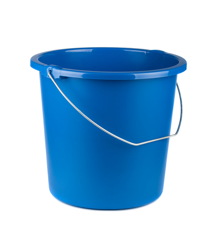 bucket of water