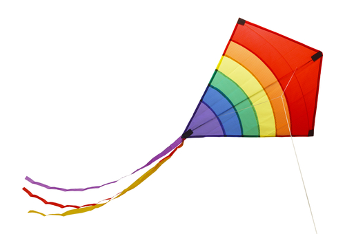 rainbow kite