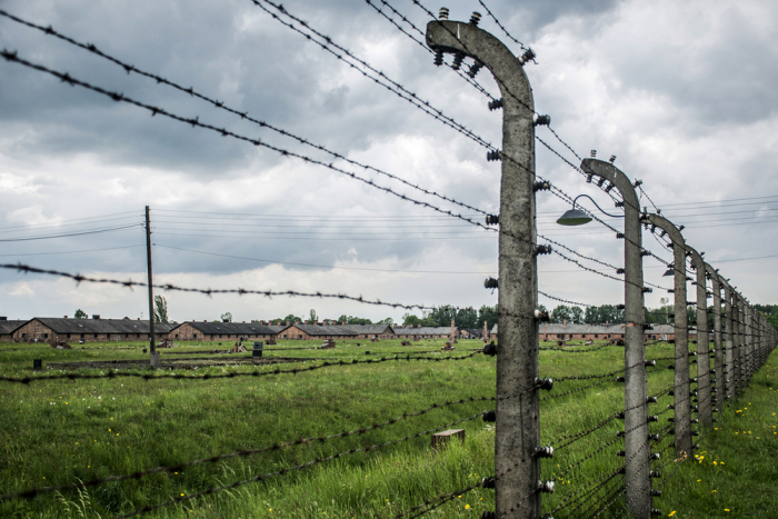 concentration camp fence