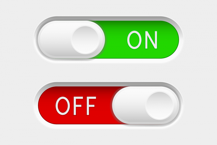 On and off switch