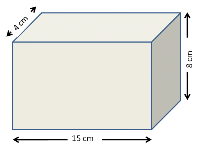 volume of a cuboid