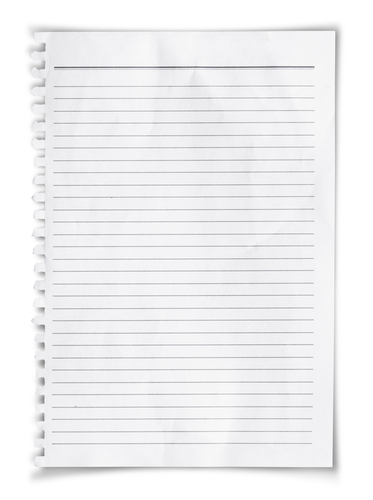 lined paper