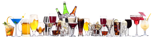 Image of alcoholic drinks