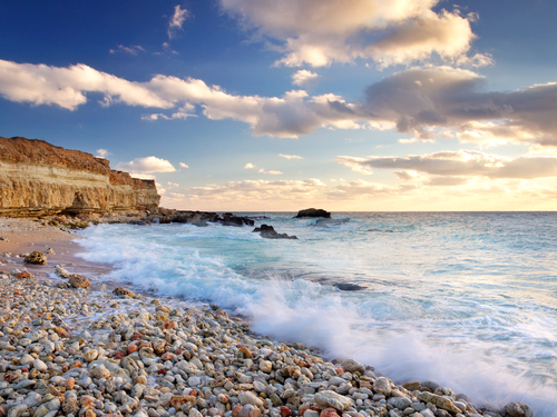 a beach