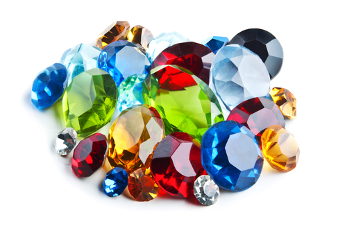 colourful gems