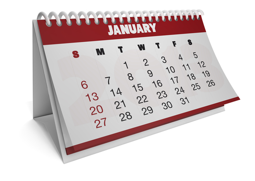 calendar january