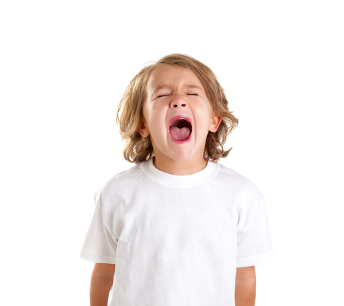 Child screaming