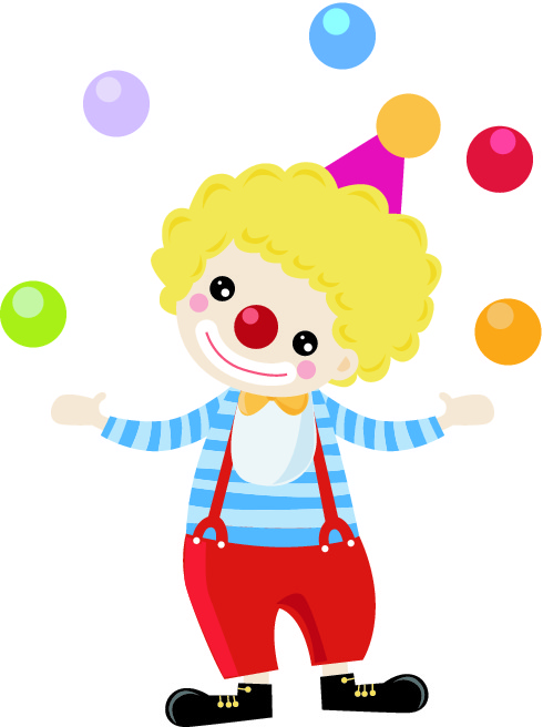 a clown
