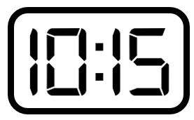a digital clock