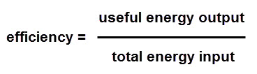 efficiency equation