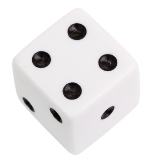 four-sided dice