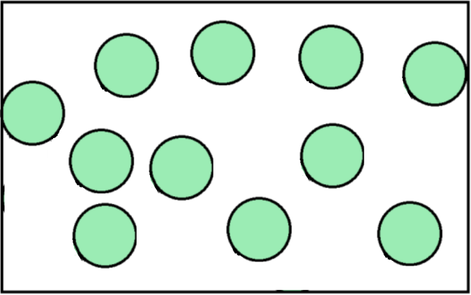 gas particles