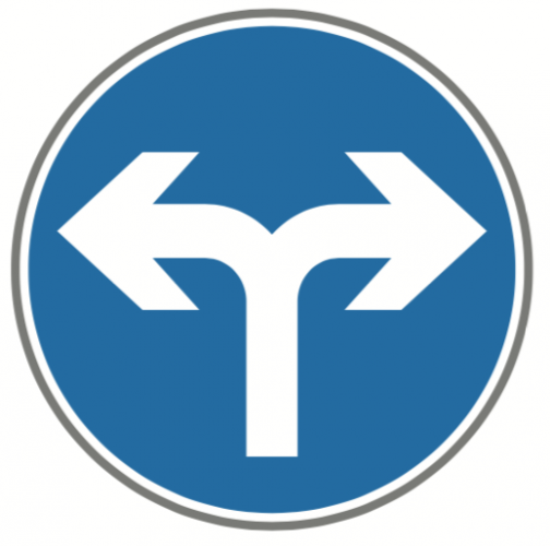 left and right sign