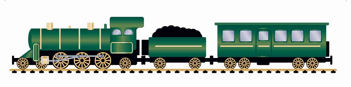 Green steam train