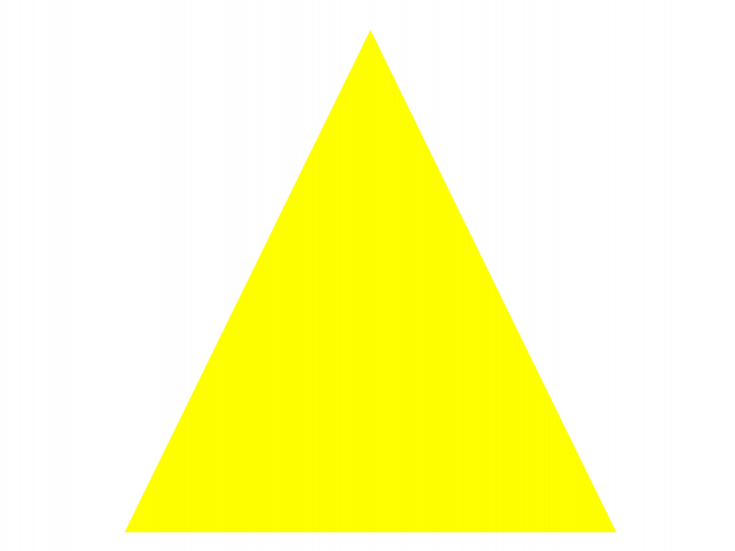 isosceles triangle