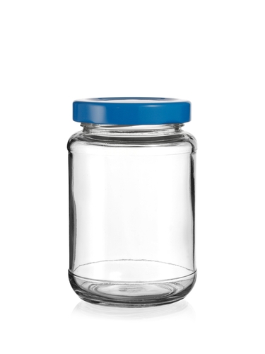 jar with lid on