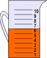 jug of orange liquid