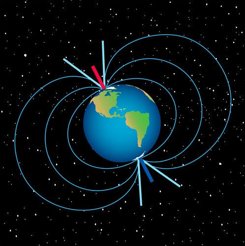 Earth as a magnet