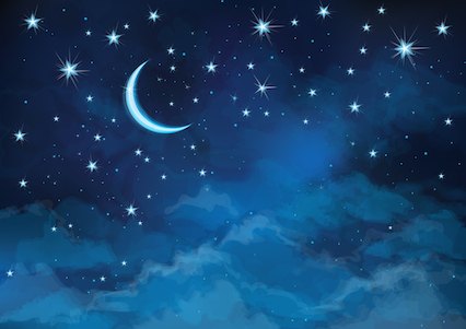 a night sky