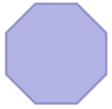 an octagon