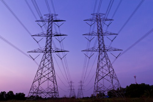 electricity pylons