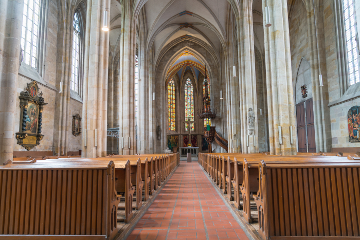 Church aisle